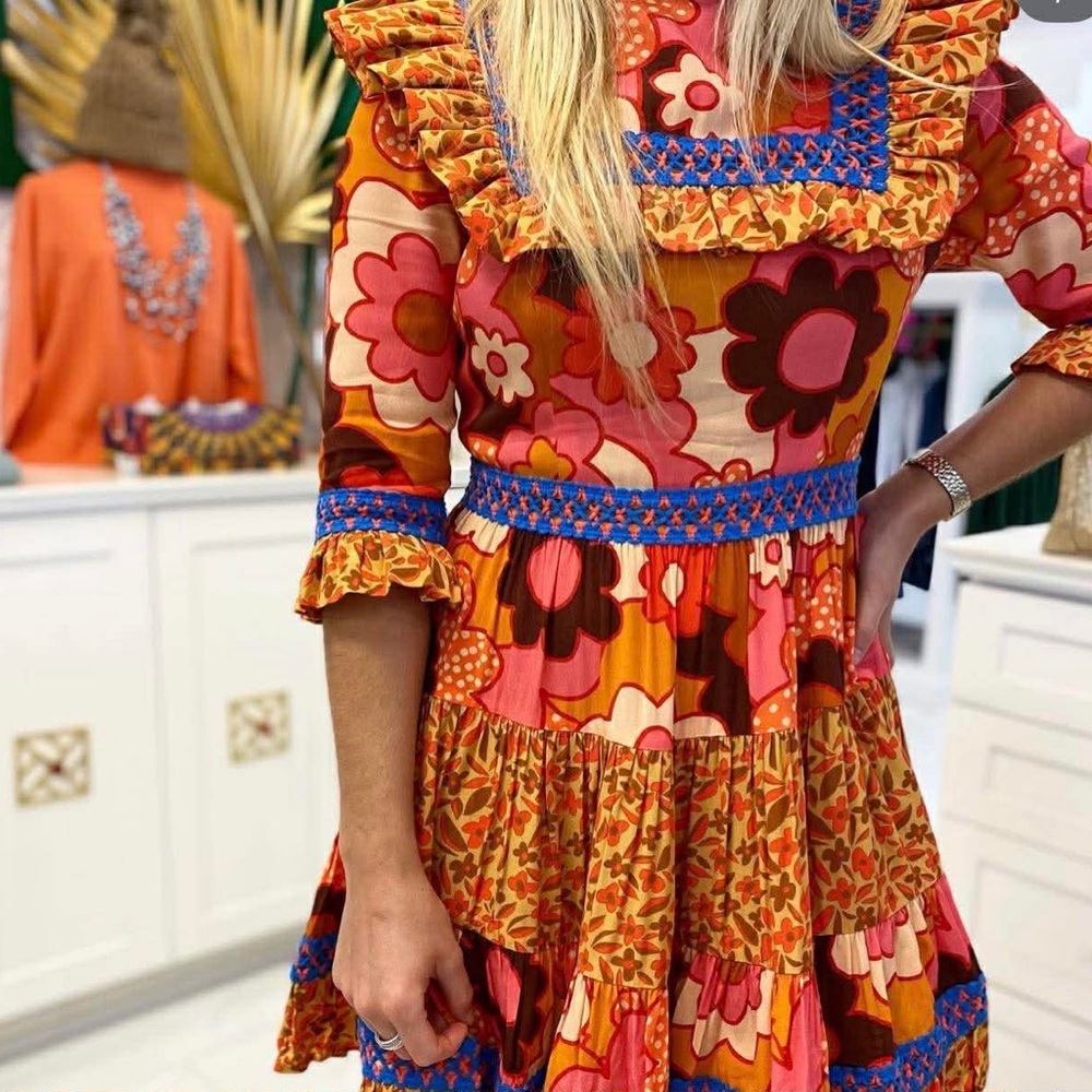 CeliaB Multicolor Floral Dress - Picture 4 of 4